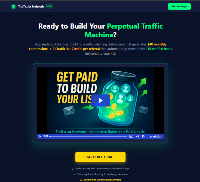 Traffic Jar Network